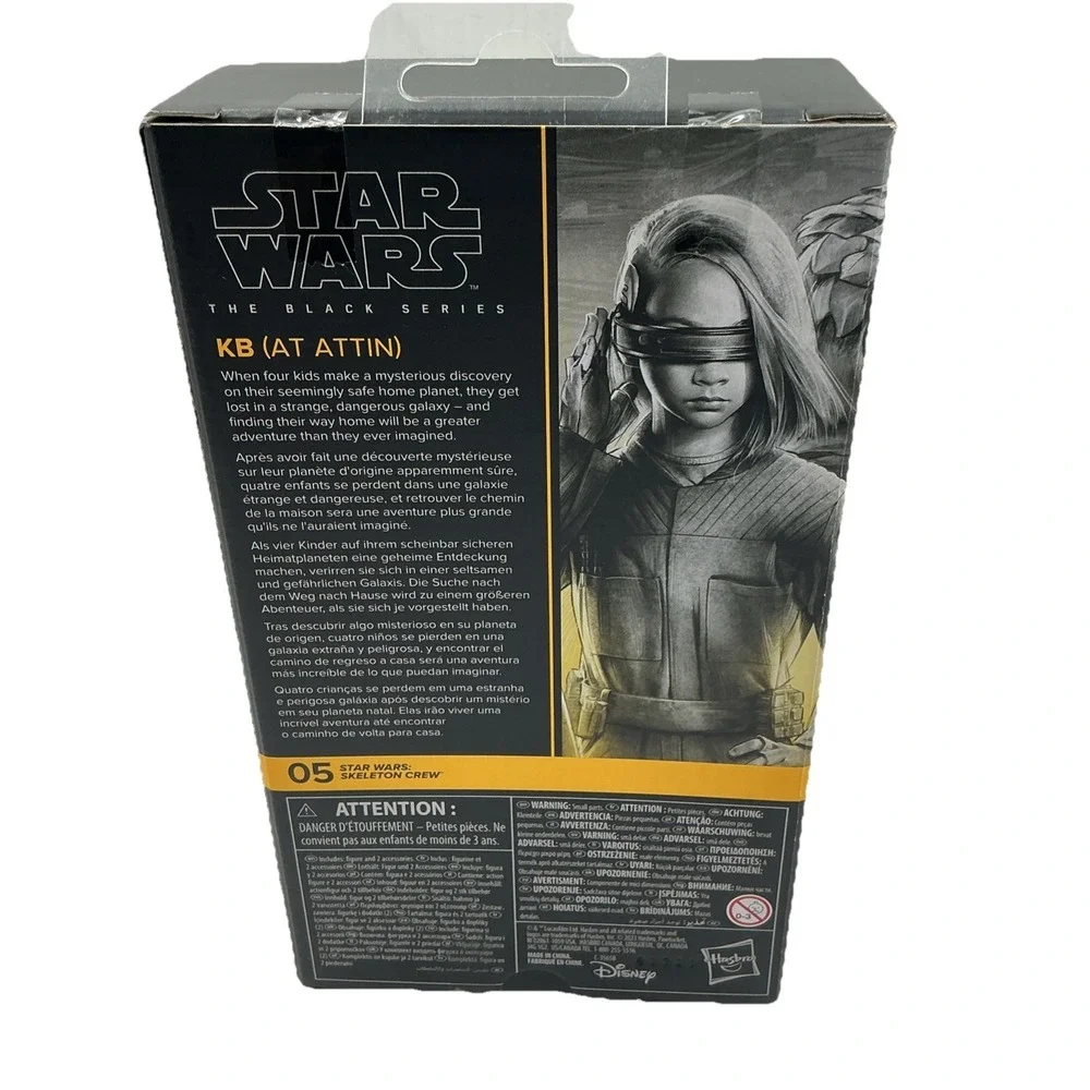 Star Wars The Black Series KB AT ATTIN Skeleton Crew Action Figure #05 NEW